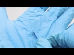 OEM ব্লু 0.2mm 18U ন্যানো মাইক্রোব্লেডিং নিডলস আইব্রো পারমানেন্ট মেকআপ পিন ম্যানুয়াল ব্লেড